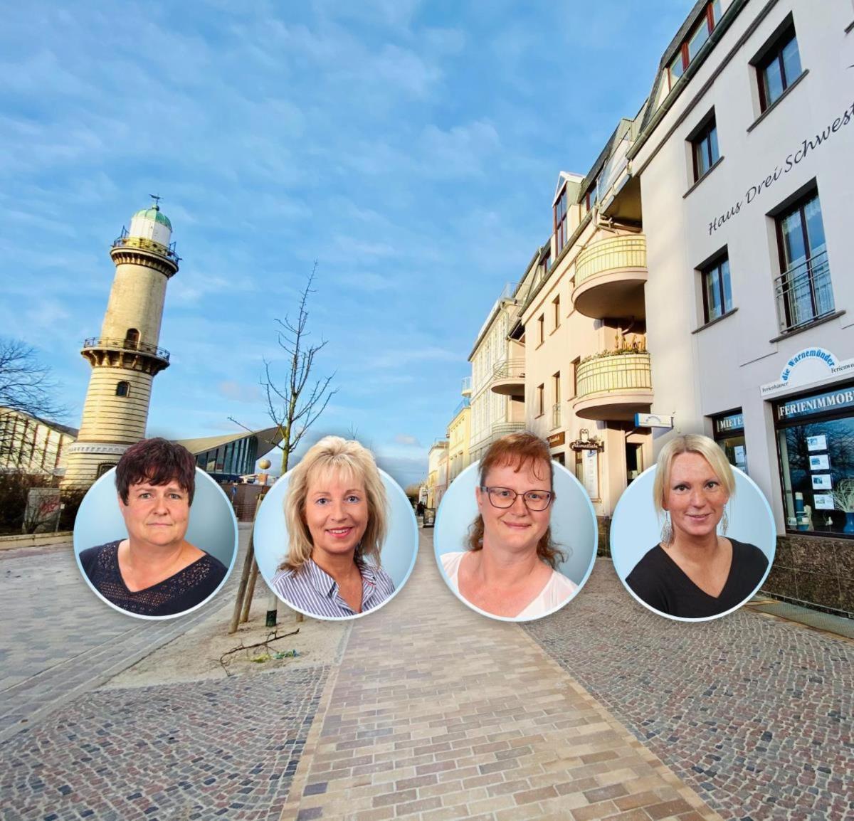 Promenadenblick/Vordeck Apartman Rostock Kültér fotó